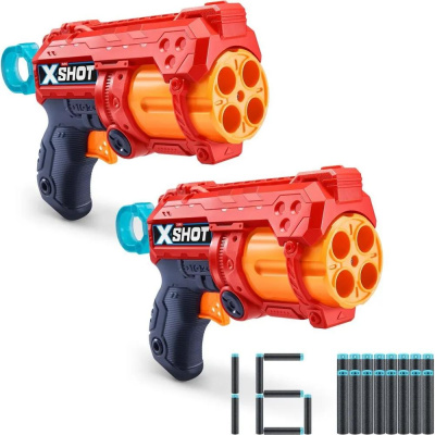 Игровой набор Бластеры X-Shot Excel Fury 2 шт Zuru 36329 01